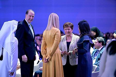 Саида Мирзиёева приняла участие в Глобальном женском форуме