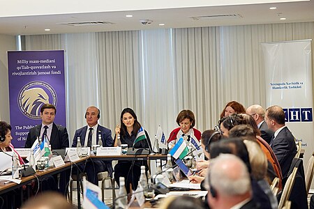 сMilliy mass-mediani qo‘llab-quvvatlash va rivojlantirish jamoat fondi Yevropada xavfsizlik va hamkorlik tashkilotining (YXHT) O‘zbekistondagi loyihalari koordinatori bilan hamkorlikda “Gender-sezgir jurnalistika” mavzusida davra suhbati o‘tkazdi.